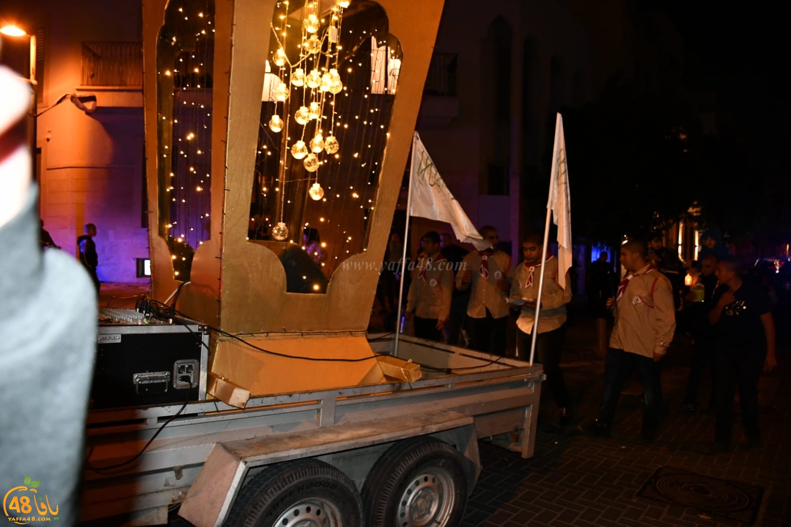  بالفيديو: مسيرة احتفالية في مدينة يافا بمناسبة حلول شهر رمضان المبارك
